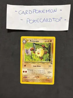 Pokemon Card Primeape 18/18 - Southern Island - Eng-No Holo-Exc! - Image 1