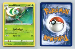 Hisuian Lilligant #10/195 SWSH Silver Tempest Rare Pokemon 2022 TCG Card - Image 1