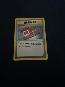 Pokedex 87/102 Original Base Set Pokemon Trainer Card Uncommon AW - Image 5