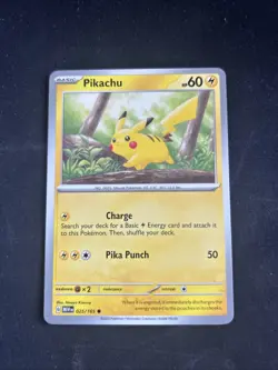 Pikachu 25/165 - Pokemon Trading Card - Scarlet & Violet 151 - Image 1