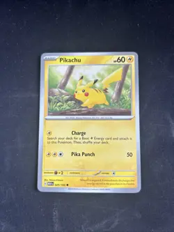 Pikachu 25/165 - Pokemon Trading Card - Scarlet & Violet 151 - Image 2