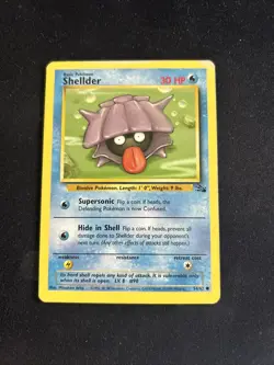 Shellder Fossil 54/62 Pokemon Card - Image 1