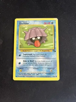 Shellder Fossil 54/62 Pokemon Card - Image 2
