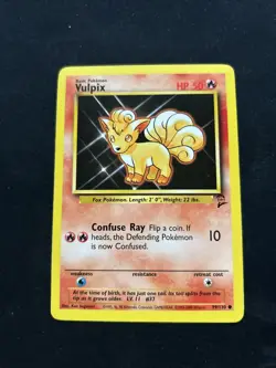 Vulpix 99/130 Base Set 2 Pokemon Card - Image 1