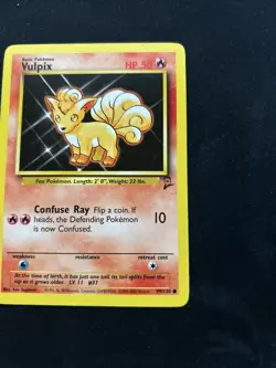 Vulpix 99/130 Base Set 2 Pokemon Card - Image 2