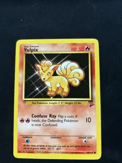 Vulpix 99/130 Base Set 2 Pokemon Card - Image 5