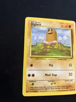 Diglett Base Set 47/102 Pokemon Card - Image 4