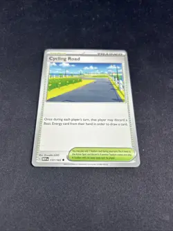 Cycling Road 157/165 Uncommon Scarlett & Violet 151 Pokemon Trainer Card - Image 5