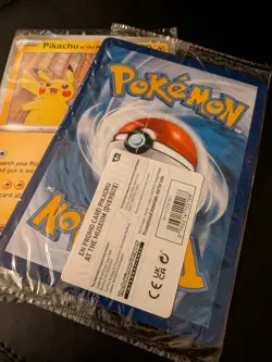 2x Pikachu At The Museum Jumbo Promo Pokemon Card Sealed! - Image 3