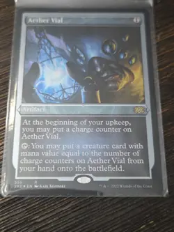 Aether Vial Iconic Masters Artifact Rare Magic the Gathering - Image 1