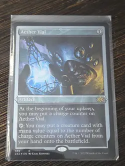 Aether Vial Iconic Masters Artifact Rare Magic the Gathering - Image 3