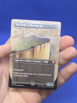 MTG Avatar the Last Airbender The Walls of Ba Sing Se 0329 Regular Borderless NM - Image 2