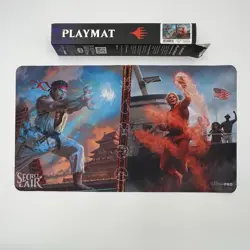 Official Ultra Pro Street Figher Ryu Ken Playmat Secret Lair Magic MTG TCG CCG - Image 1