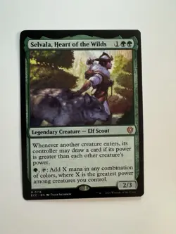 x1 Selvala, Heart of the Wilds M MTG Commander: Lorwyn Eclipsed M/NM, English - Image 1