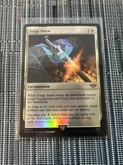 Forge Anew - FOIL - Lord of the Rings: Tales of Middle-Earth - NM - MTG - Image 1