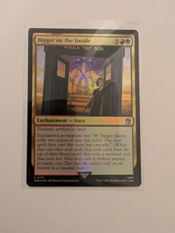 MtG Doctor Who Bigger On The Inside Foil Magic U 0115 - Image 1