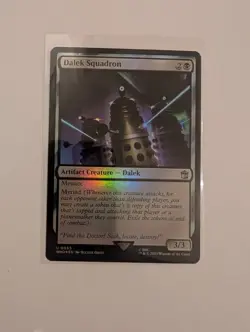 MtG Dalek Squadron Foil Doctor Who Magic Gathering U 0065 - Image 1