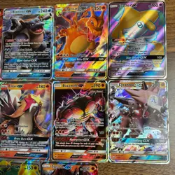 Pokemon Card Lot 13ct Charizard VMAX Surfing Pikachu VMAX Blastoise GX Entei GX - Image 4