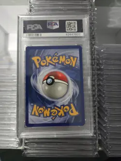 PSA 9 Ditto Holo Rare 1999 Pokemon Fossil 3/62 - Image 2