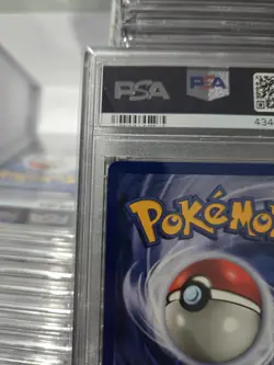 PSA 9 Ditto Holo Rare 1999 Pokemon Fossil 3/62 - Image 3