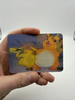 Pokemon Pikachu Raichu 3D Lenticular Promo Card Viz Video Pioneer PIKA-0030D/DVD - Image 2