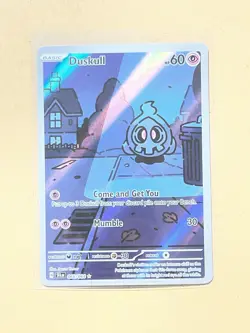 Pokemon Duskull SV: Shrouded Fable Illustration Rare Holo 60HP 068/064 Eng - Image 1