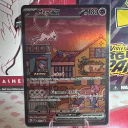 Mew ex SVP 053 Scarlet & Violet Promo Holo 180 HP Pokemon TCG - Image 1
