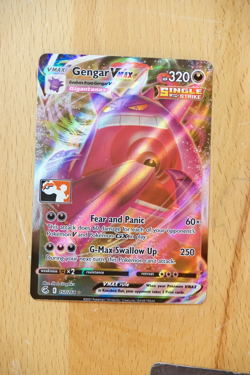 Pokemon Pokemon Gengar VMAX Prize Pack Series 2 157/264 Play Stamp - Image 1
