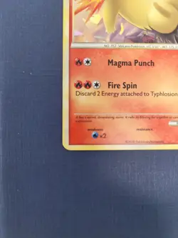 Pokemon Typhlosion Cracked Ice Holo 32/123 Deck Exclusives LP/NM *FREE SHIPPING* - Image 2