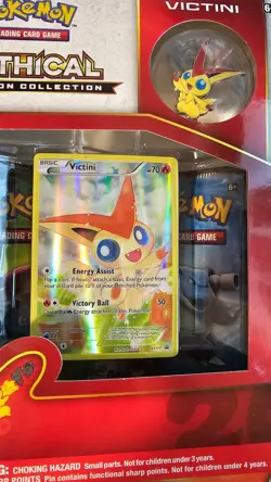 Pokemon TCG Mythical Pokemon Collection Victini w/ Pin - SEALED BOX - 2016 - Image 3