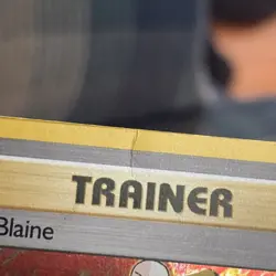 Pokemon TCG Blaine Trainer Gym Challenge Holo Card 17/132 - Image 2