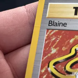 Pokemon TCG Blaine Trainer Gym Challenge Holo Card 17/132 - Image 3