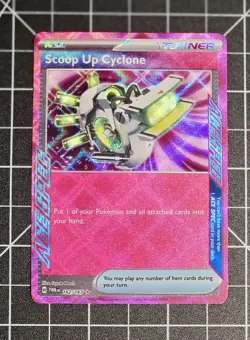 Pokemon TCG - Scoop Up Cyclone - 162/167 Twilight Masquerade - ACE SPEC Rare - Image 1