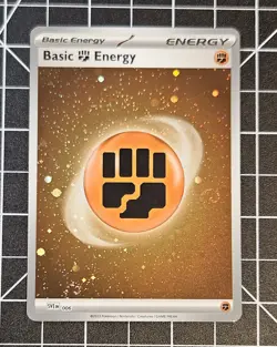 Pokemon TCG - Fighting Energy (Cosmic Holo) - SV 151 - Image 1