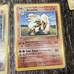 Pokemon TCG Vintage Lot Of 12 Cards Base Set Ivysaur Holo Ninetales & Clefable - Image 5