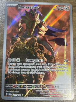 Zamazenta (201/182) ILLUSTRATION RARE Holo - 2025 Pokemon Destined Rivals - Image 1