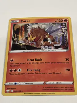 Entei 020/163 Pokemon TCG SWSH05: Battle Styles Holo NM - Image 2