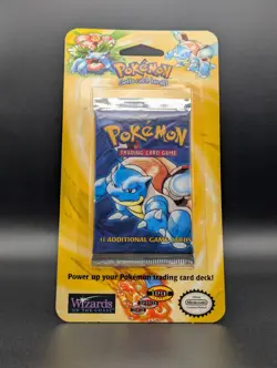 Pokemon Base Set Blister Pack Blastoise 1999 - Image 1