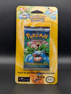 Pokemon Base Set Blister Pack Venasuar 1999 - Image 1