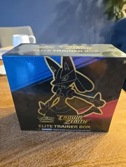 Pokemon TCG Crown Zenith Elite Trainer Box, New/Factory Sealed - Image 1