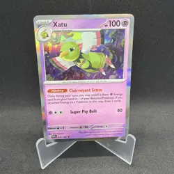 Pokemon TCG Xatu Paradox Rift 072/182 Holo Holo Rare - Image 1