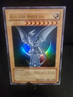Yu-Gi-Oh! TCG Blue-Eyes White Dragon #YAP1-EN001 NM/LP Limited Ultra Rare - Image 1