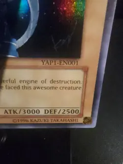 Yu-Gi-Oh! TCG Blue-Eyes White Dragon #YAP1-EN001 NM/LP Limited Ultra Rare - Image 5