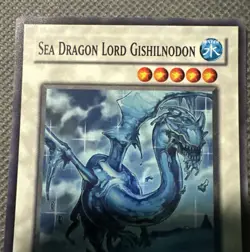 Yu-Gi-Oh! Sea Dragon Lord Gishilnodon RGBT-EN044 Ultra Rare NM - Image 2
