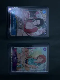 One Piece TCG Illustration Box Vol 1 PROMO SET - Boa Hancock & O-Nami - Image 1