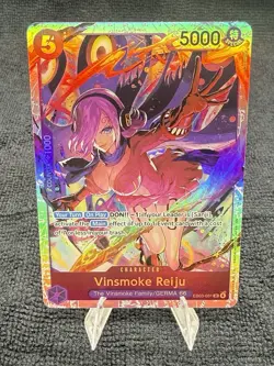 One Piece TCG - Vinsmoke Reiju PRERELEASE ENGLISH EB03-031 HEROINES SR Near Mint - Image 1