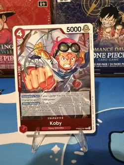 One Piece TCG The Best Vol. 2 PRB-02 - Koby R PRB02-001 - English NM - Image 1