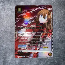 Asuka Shikinami Langley SR** UE15BT/EVA-1-013 SR** Union Arena: Evangelion - Image 1
