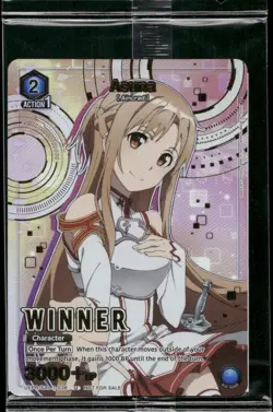 Union Arena TCG Asuna UEPR/SAO-1-036 Winner Promo Sealed Sword Art Online - Image 1