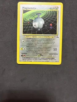 Pokemon Card Magnemite 7/75-ita- Neo Discovery -Nm/mint! - Image 3